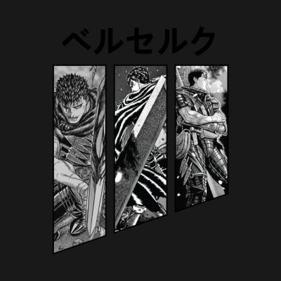 Guts Berserk For White T-Shirt Official Berserk Merch