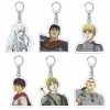 Anime Berserk Keychain Guts The Black Swordsman Casca Serpico Acrylic Pendant Keyring Jewelry Collections - Berserk Merchandise