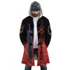 Struggler Berserk AOP Hooded Cloak Coat FRONT Mockup - Berserk Merchandise
