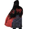 Struggler Berserk AOP Hooded Cloak Coat SIDE Mockup - Berserk Merchandise