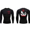 Anime Berserk Black Compression Gym Tshirts Men s Sports Quick Dry Summer Workout Fitness Long Slevee 5 - Berserk Merchandise