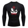Anime Berserk Black Compression Gym Tshirts Men s Sports Quick Dry Summer Workout Fitness Long Slevee 7 - Berserk Merchandise