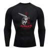 Anime Berserk Black Compression Gym Tshirts Men s Sports Quick Dry Summer Workout Fitness Long Slevee 9 - Berserk Merchandise