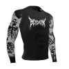 Anime Berserk Compression Shirt Men Gym Workout Running Tops Undershirts Print Long Sleeve Quick Dry Athletic 2 - Berserk Merchandise