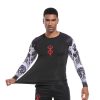 Anime Berserk Compression Shirts for Men Arm Skull Print Rash Guard Gym Workout Fitness Undershirts Quick 2 - Berserk Merchandise
