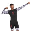 Anime Berserk Compression Shirts for Men Arm Skull Print Rash Guard Gym Workout Fitness Undershirts Quick 4 - Berserk Merchandise