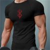 Anime Berserk Guts Men s Compression Shirt Fitness Sport Running Tight Gym TShirts Athletic Quick Dry 7 - Berserk Merchandise