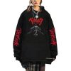 Anime Long Sleeve Hoodie Berserk Polar Fleece Hoodies Spring and Autumn Hooded Pullpver Casual Sweatshirts Men 5 - Berserk Merchandise