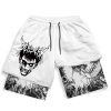 Athletic Quick Dry 2 in 1 Compression Shorts for Men Stylish Manga Anime Berserk Gym Workout 1 - Berserk Merchandise