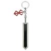 Berserk Anime Keychain Guts Sword Jewelry Set Key Chain Keyrings Keychains for Men Women Accessories Key 1 - Berserk Merchandise