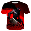 Berserk T Shirt Men 3D Printed T shirts Fashion Casual Harajuku Style Tshirt Streetwear Oversized Tops - Berserk Merchandise