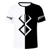 New Japanese Anime Berserk 3D Printing T Shirts Casual Funny T Shirt Men Manga Graphic T 1 - Berserk Merchandise