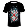 New Japanese Anime Berserk 3D Printing T Shirts Casual Funny T Shirt Men Manga Graphic T 3 - Berserk Merchandise