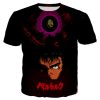 Tshirts Manga Berserk 3D Printed Summer Tees Streetwear Crew Neck Short Sleeve Cartoons TShirt Oversized Men 4 - Berserk Merch