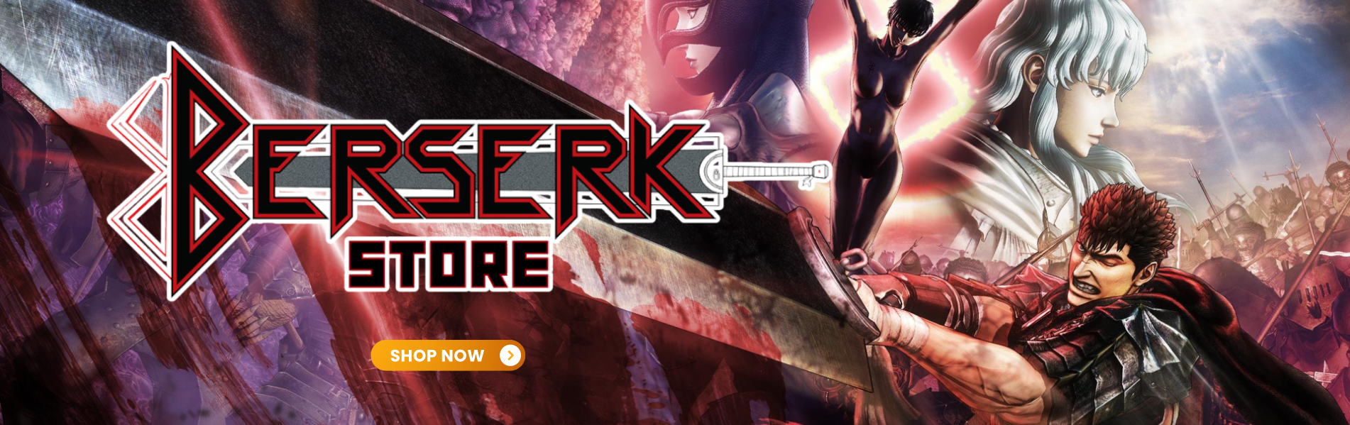 banner berserk store - Berserk Merch