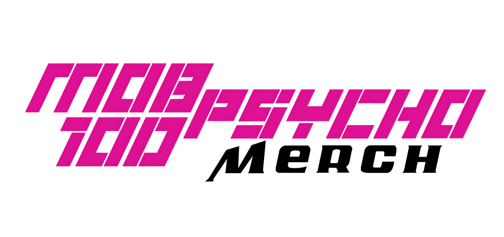 Mob Psycho 100 Merch Logo - Berserk Merch